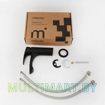 Смеситель Milardo Rora RORBL00M01 (черный) картинка 4